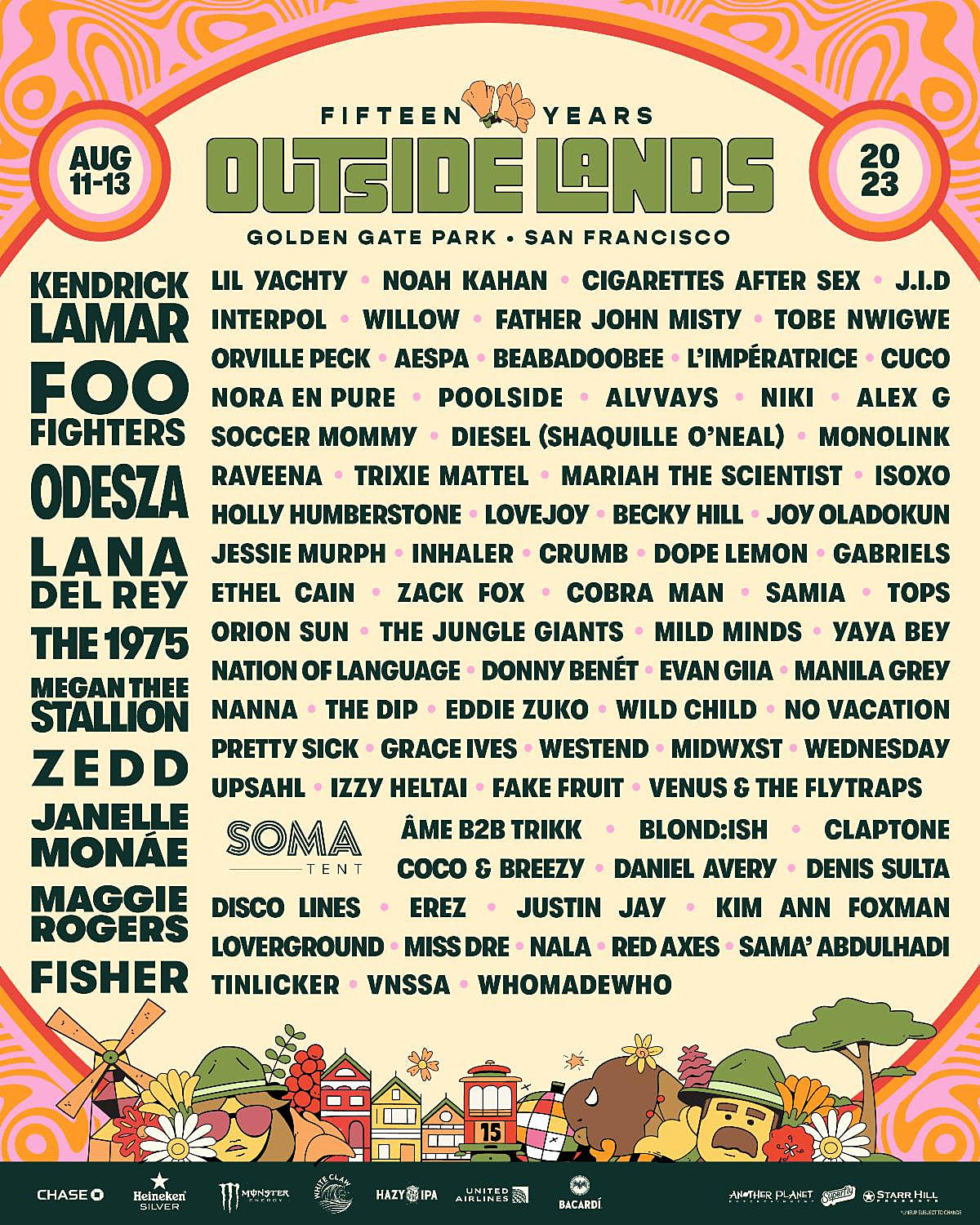 Outside Lands Unleashes Epic Music For 2023 Festival